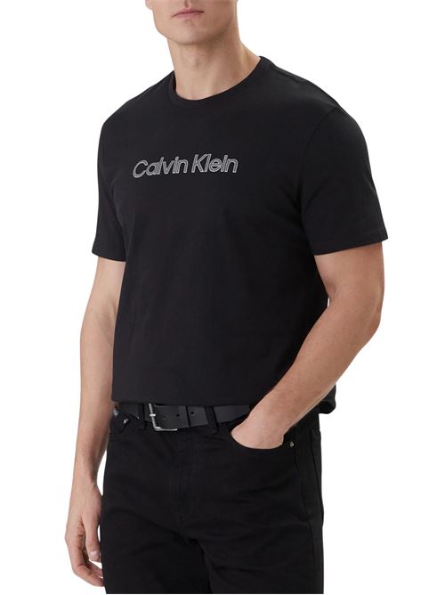 T-shirt con logo Calvin Klein | LV04LF809GUB1
